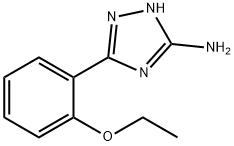 1H-1,2,4-Triazol-3-amine,5-(2-ethoxyphenyl)-(9CI) Struktur