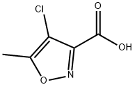 3-Isoxazolecarboxylicacid,4-chloro-5-methyl-(9CI) Struktur