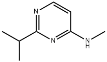 4-Pyrimidinamine,N-methyl-2-(1-methylethyl)-(9CI) Struktur