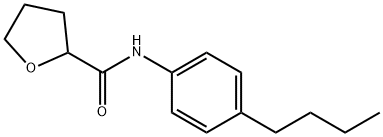 2-Furancarboxamide,N-(4-butylphenyl)tetrahydro-(9CI) Struktur