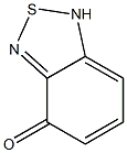 2,1,3-Benzothiadiazol-2(S(sup iv))-4-ol Struktur