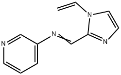 3-Pyridinamine,N-[(1-ethenyl-1H-imidazol-2-yl)methylene]-(9CI) Struktur