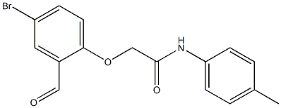 2-(4-溴-2-甲?；窖趸?-N-(對甲苯基)乙酰胺, 552843-27-3, 結(jié)構(gòu)式