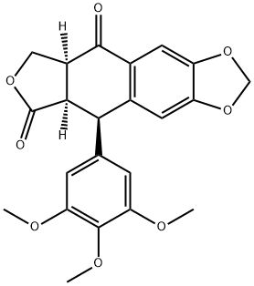 Isopicropodophyllone Struktur