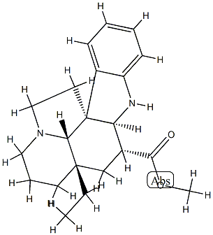 (2β,3β,5α,12β,19α)-Aspidospermidine-3-carboxylic acid methyl ester Struktur