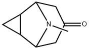 9-Azatricyclo[3.3.1.02,4]nonan-7-one,9-methyl-(9CI) Struktur