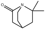 1-Azabicyclo[2.2.2]octan-2-one,6,6-dimethyl-(9CI) Struktur