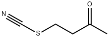 Thiocyanic acid, 3-oxobutyl ester (6CI,9CI) Struktur