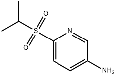 3-Pyridinamine,6-[(1-methylethyl)sulfonyl]-(9CI) Struktur