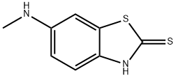 2(3H)-Benzothiazolethione,6-(methylamino)-(9CI) Struktur