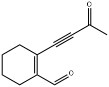 1-Cyclohexene-1-carboxaldehyde,2-(3-oxo-1-butynyl)-(9CI) Struktur