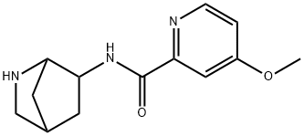 2-Pyridinecarboxamide,N-2-azabicyclo[2.2.1]hept-6-yl-4-methoxy-(9CI) Struktur