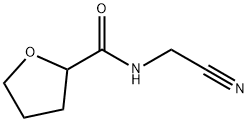 2-Furancarboxamide,N-(cyanomethyl)tetrahydro-(9CI) Struktur