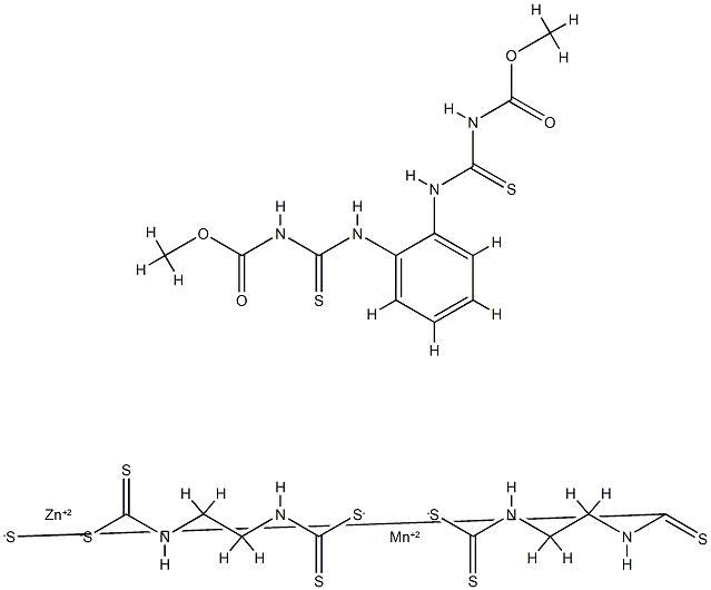 Zyban fungicide Struktur