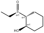 Cyclohexanol,2-[(R)-ethylsulfinyl]-,(1R,2R)-rel-(9CI) Struktur