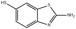 6-Benzothiazolethiol,2-amino-(9CI) Struktur