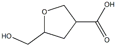 Pentonic acid, 21,4-anhydro-2,3-dideoxy-2-C-(hydroxymethyl)- (9CI) Struktur