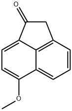 1-Acenaphthenone,6-methoxy-(5CI) Struktur