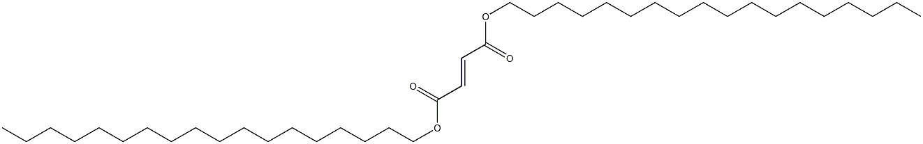 2-Butenedioic acid (E)-, di-C18-22-alkyl esters Struktur