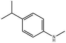 4-isopropyl-N-methylbenzenamine Struktur