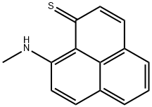 Phenalene,1-thione-9-methylamino- Struktur