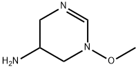 5-Pyrimidinamine,1,4,5,6-tetrahydro-1-methoxy-(9CI) Struktur