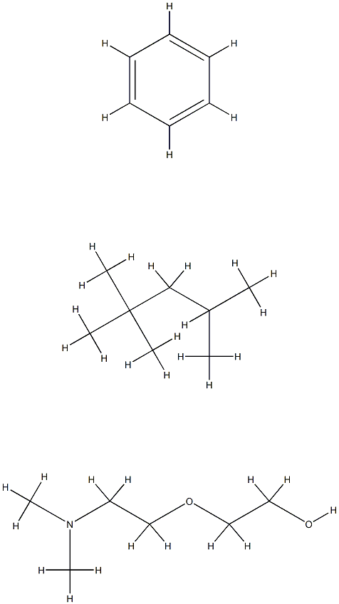 Poly(oxy-1,2-ethanediyl), .alpha.-2-(dimethylamino)ethyl-.omega.-(1,1,3,3-tetramethylbutyl)phenoxy- Struktur