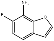 7-Benzofuranamine,6-fluoro-(9CI) Struktur