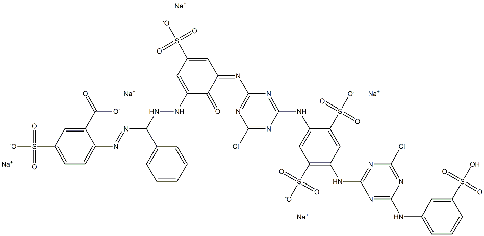 REACTIVE BLUE 160 Struktur