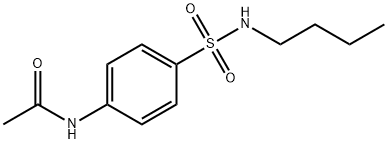 4-(n-Butylsulfamoyl)acetanilide, 97% Struktur