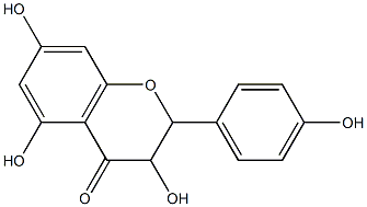 3,5,7,4''-TETRAHYDROXYFLAVANONE Struktur