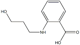 Anthranilicacid,N-(3-hydroxypropyl)-(5CI) Struktur