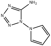 1H-Tetrazol-5-amine,1-(1H-pyrrol-1-yl)-(9CI) Struktur