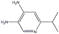 3,4-Pyridinediamine,6-(1-methylethyl)-(9CI) Struktur