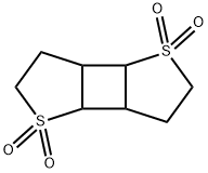 Octahydrocyclobuta[1,2-b:3,4-b']dithiophene 1,1,4,4-tetraoxide Struktur