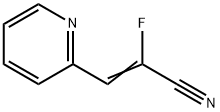 2-Propenenitrile,2-fluoro-3-(2-pyridinyl)-(9CI) Struktur