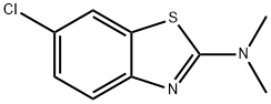 2-Benzothiazolamine,6-chloro-N,N-dimethyl-(9CI) Struktur