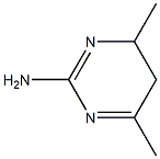 2-Pyrimidinamine,4,5-dihydro-4,6-dimethyl-(9CI) Struktur