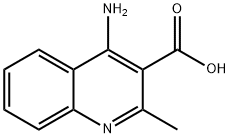 3-Quinolinecarboxylicacid,4-amino-2-methyl-(9CI) Struktur