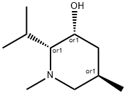 3-Piperidinol,1,5-dimethyl-2-(1-methylethyl)-,(2alpha,3alpha,5bta)-(9CI) Struktur