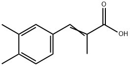 2-Propenoic acid, 3-(3,4-diMethylphenyl)-2-Methyl- Struktur