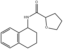 2-Furancarboxamide,tetrahydro-N-(1,2,3,4-tetrahydro-1-naphthalenyl)-(9CI) Struktur