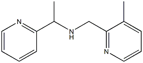 2-Pyridinemethanamine,alpha-methyl-N-[(3-methyl-2-pyridinyl)methyl]-(9CI) Struktur