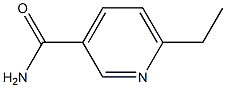 3-Pyridinecarboxamide,6-ethyl-(9CI) Struktur