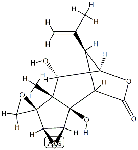 coriaria lactone Struktur