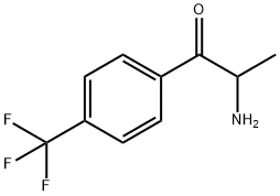 Propiophenone,  2-amino-4-(trifluoromethyl)-  (8CI) Struktur