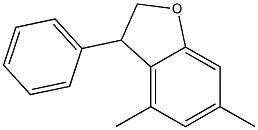 Benzofuran,2,3-dihydro-4,6-dimethyl-3-phenyl-(9CI) Struktur