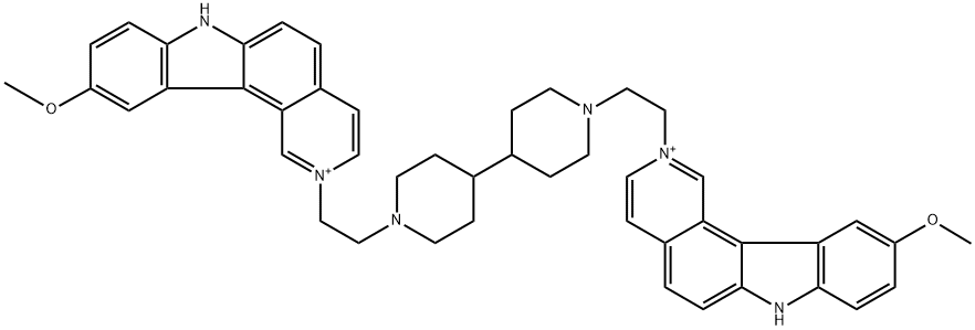 ditercalinium Struktur