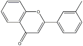 4H-1-Benzopyran-4-one,2-(3-methylphenyl)-(9CI) Struktur