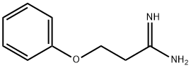 3-phenoxypropanamidine Struktur